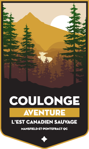 Logo d'Aventure Coulonge, l'Est canadien sauvage